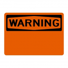 Warning Custom